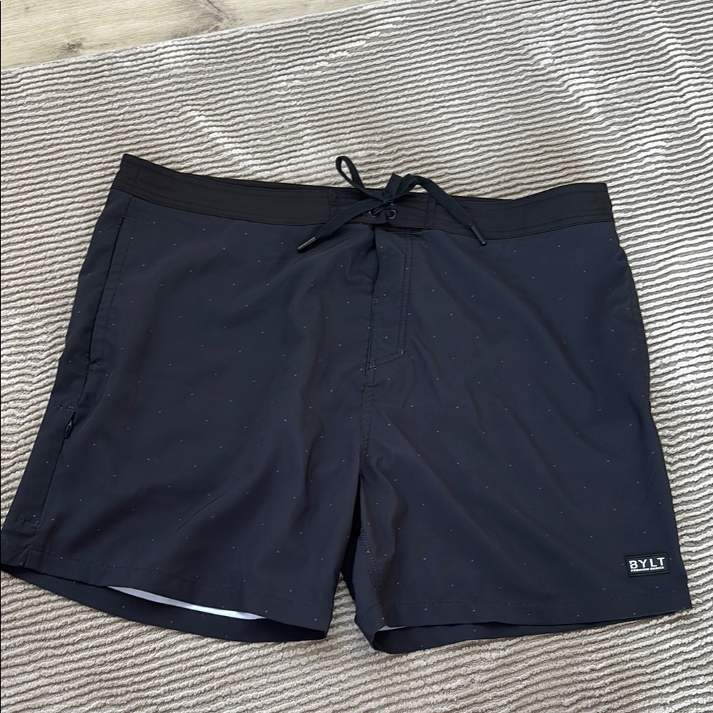 Men's Black Swim Shorts